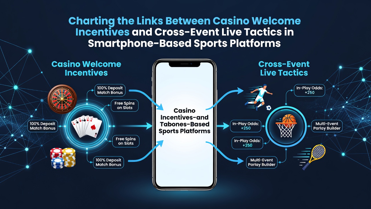 Darstellung von Casino-Willkommensboni und deren Verknüpfung mit mobilen Sportwetten-Plattformen