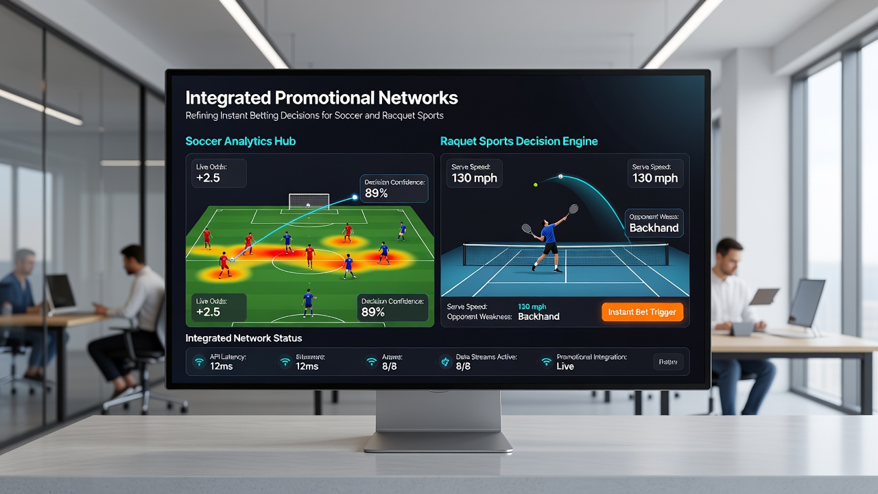 Mobile Apps mit integrierten Bonusnetzwerken für Fußball und Racquet-Sportarten