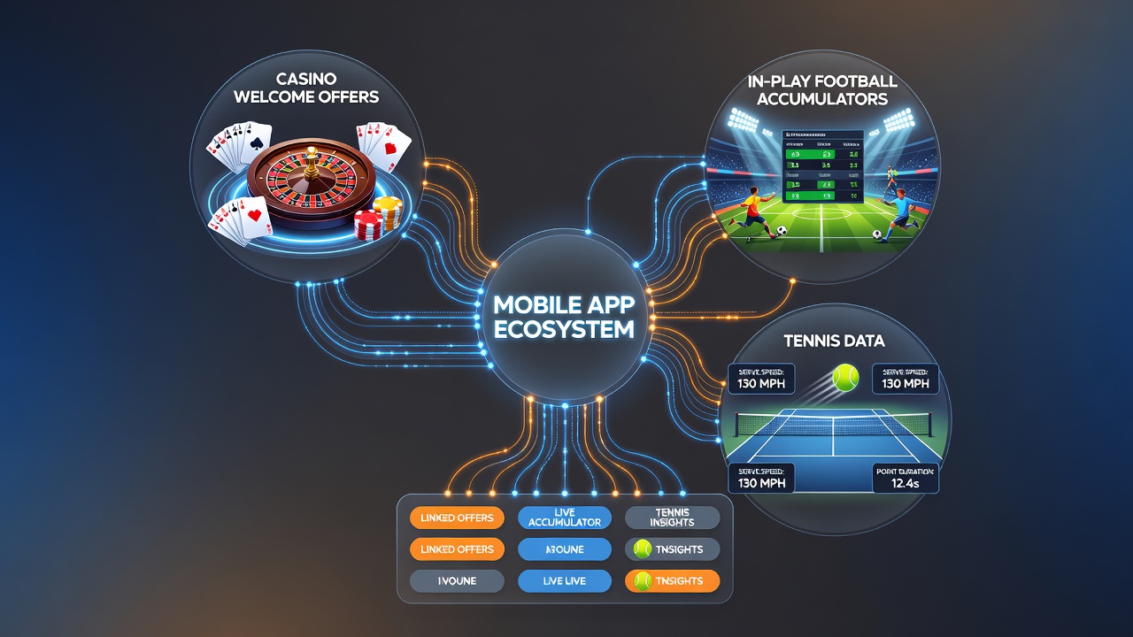 Integration von Tennis-Datenströmen und Fußball-Akkumulatoren in mobilen Casino-Apps